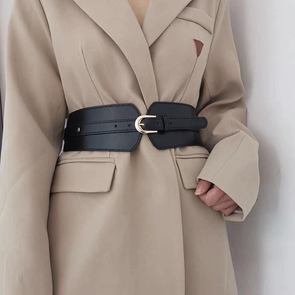 Trendy Leather Belt 🖤